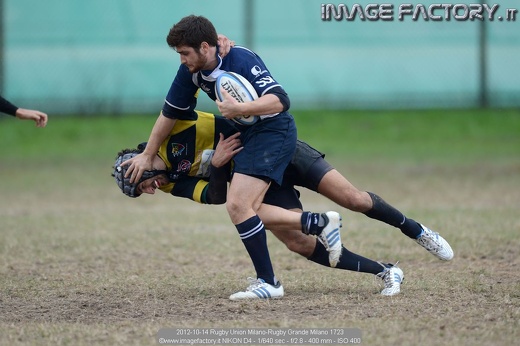 2012-10-14 Rugby Union Milano-Rugby Grande Milano 1723